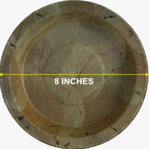 Amnotplastic-eco-friendly-8inch-leaf-round-plate