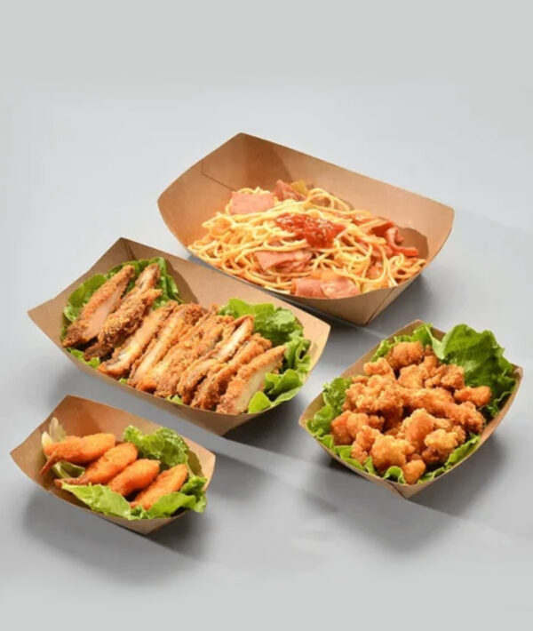 Amnotplastic-eco-friendly-kraft-paper-boat-tray